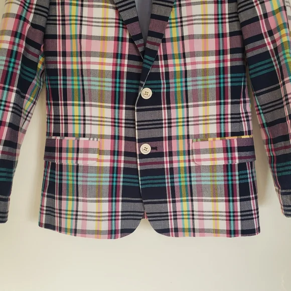 Tommy Hilfiger Boy's Plaid Blazer